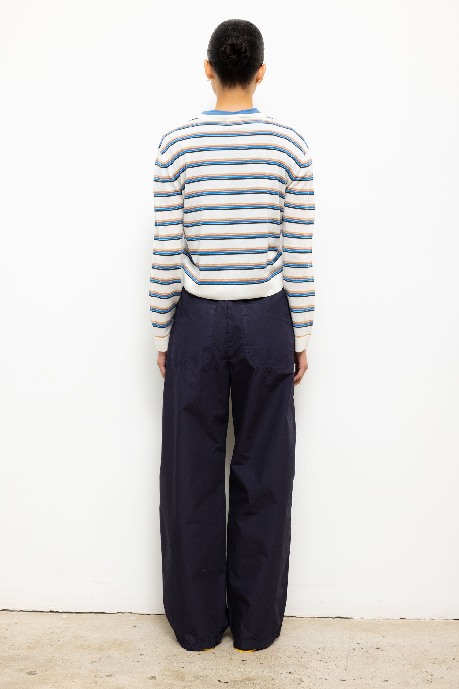 JAMES STRIPE CLASSIC CREW