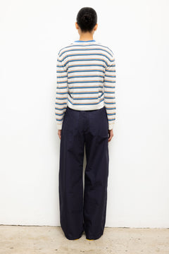 JAMES STRIPE CLASSIC CREW
