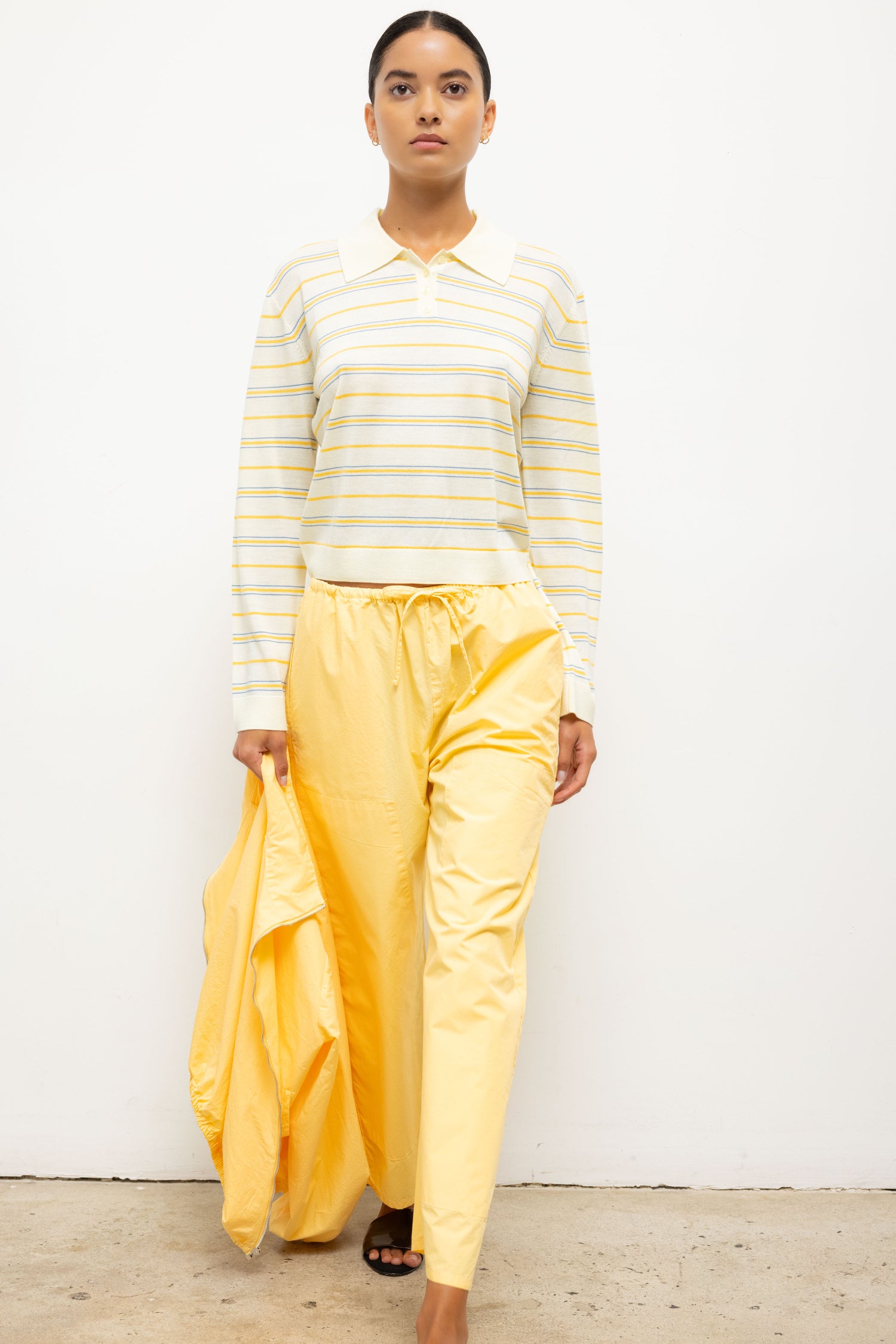 JAMES STRIPE POLO