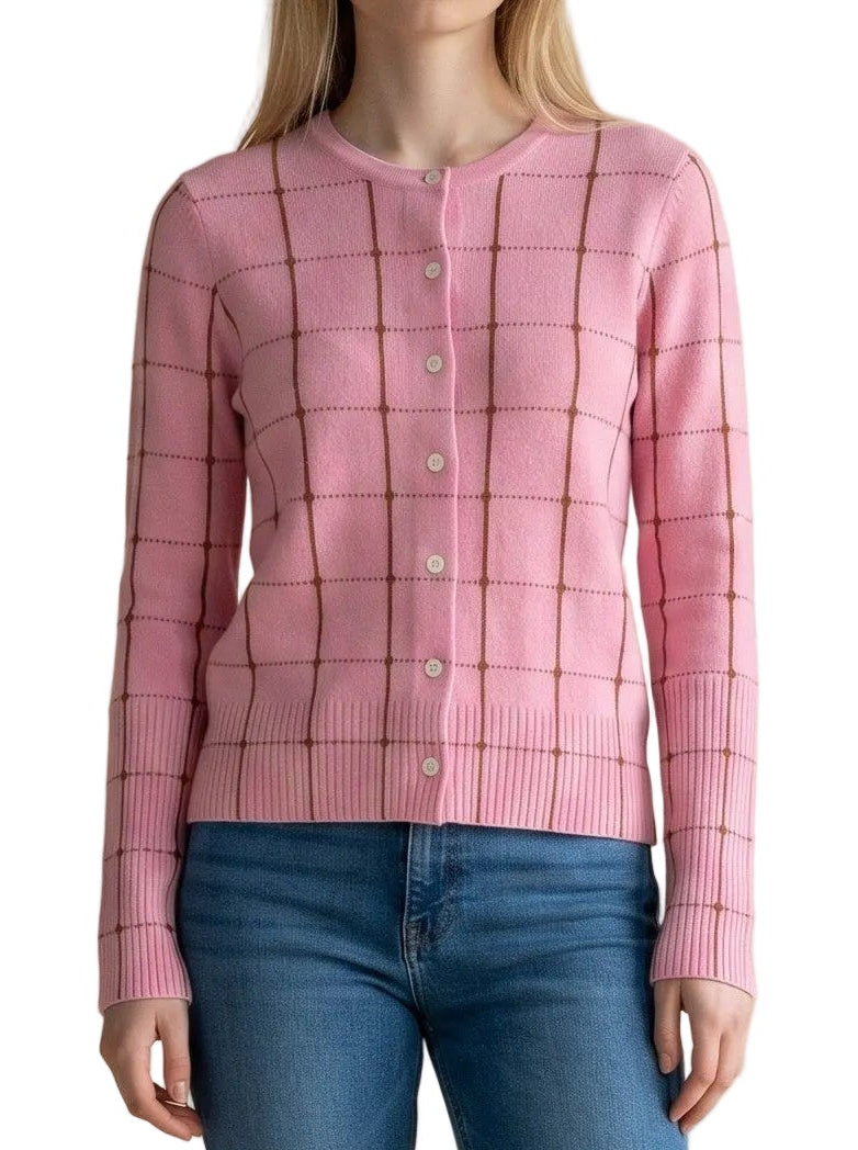 Jane Checker Cardigan