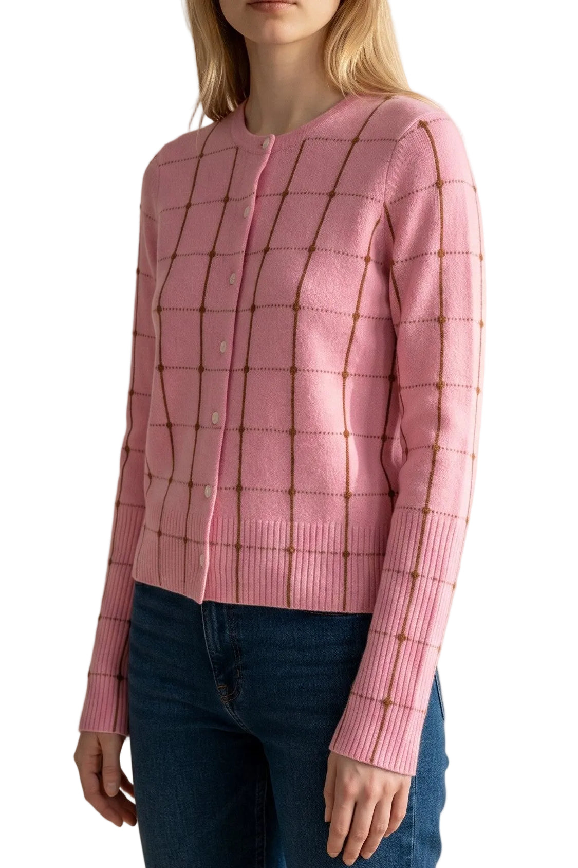 Jane Checker Cardigan