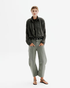 Kenny Trousers – Italian Twill Barrel-Leg Pants