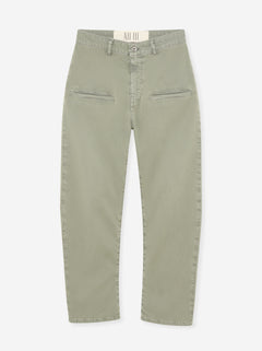 Kenny Trousers – Italian Twill Barrel-Leg Pants