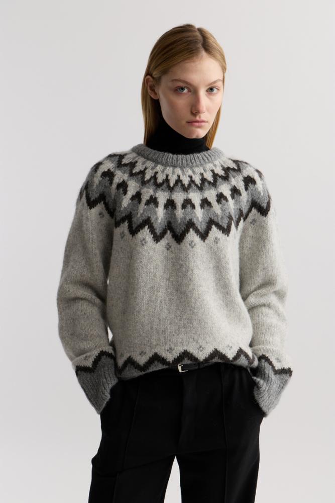 ALAN FAIR ISLE SWEATER