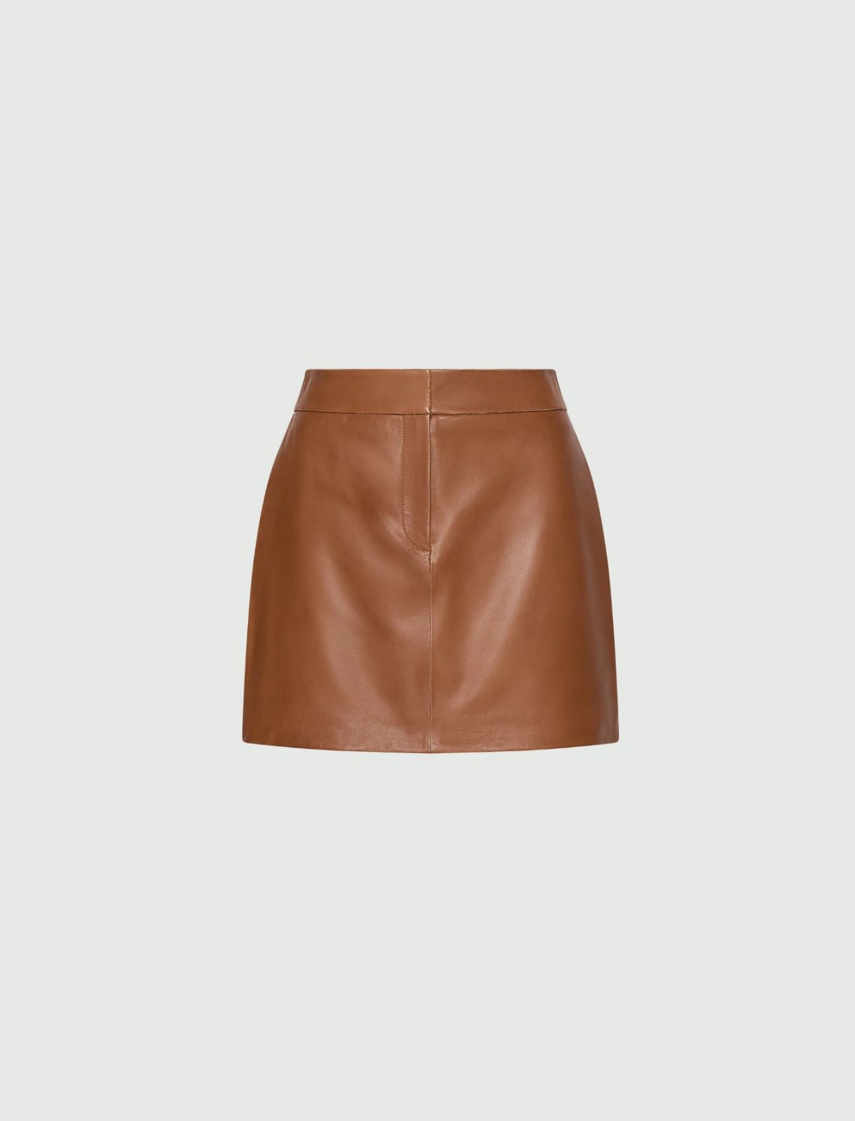 Leather Mini Skirt