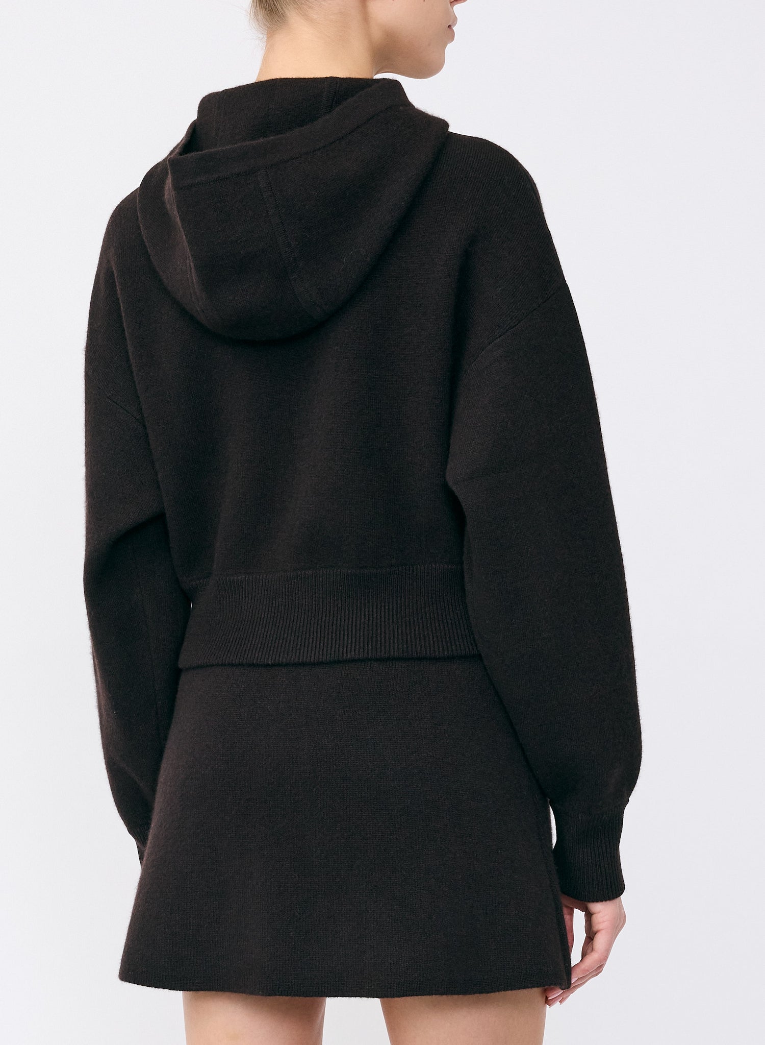 Lilia Hooded Zip Cardigan