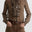 Brown/ Cream Wild Dots