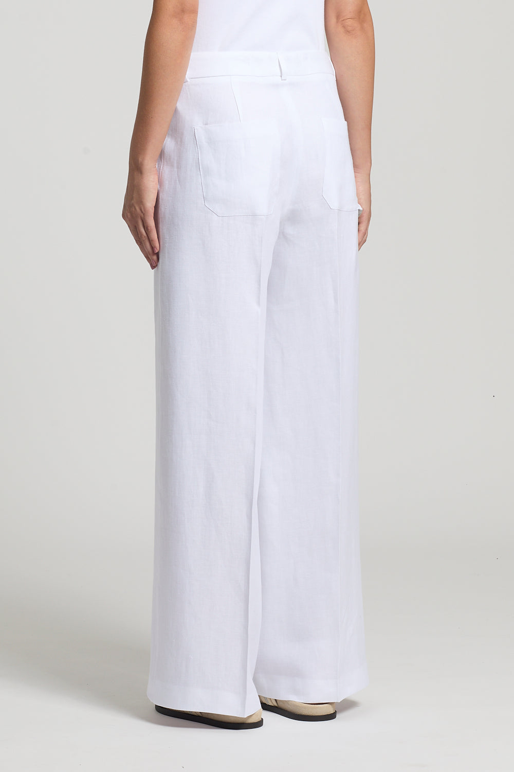 Linen Gabardine Light Pants