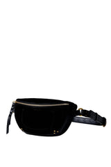 Lino Banane Noir Grainé