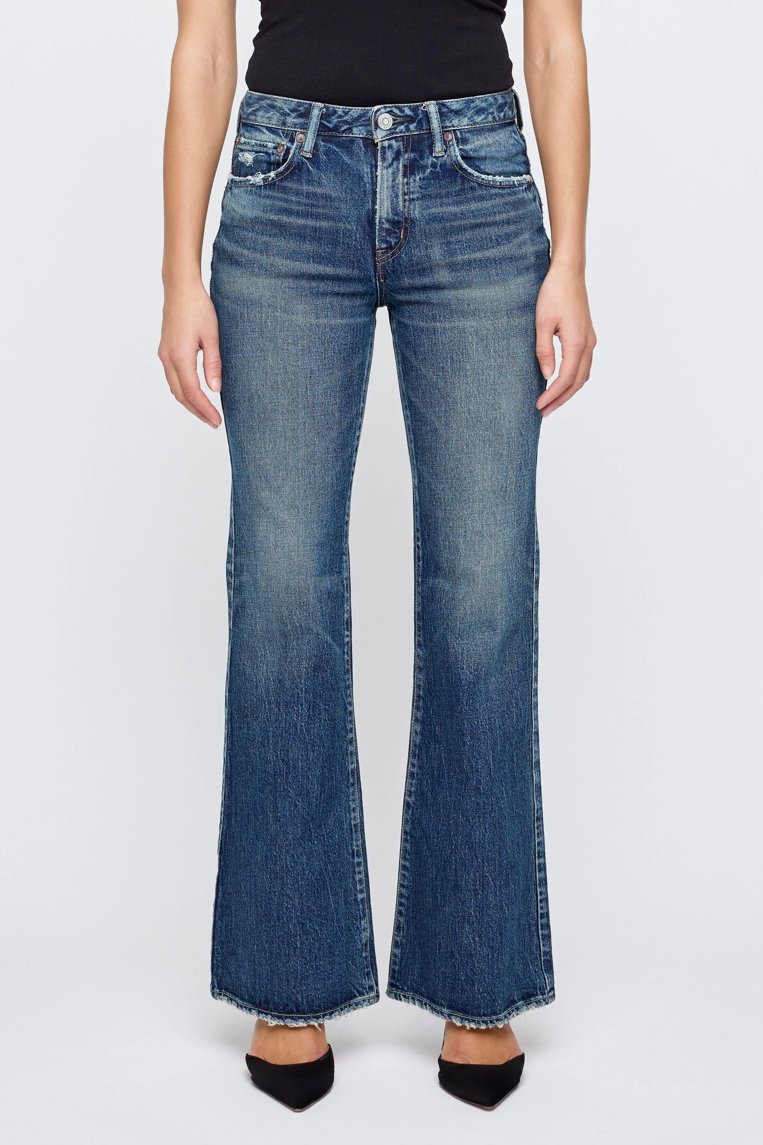 Lismore High Rise Flare Jeans
