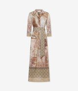 Long Cotton Shirt Dress