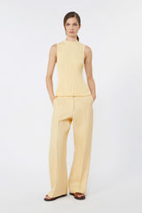 Long Linen Trouser
