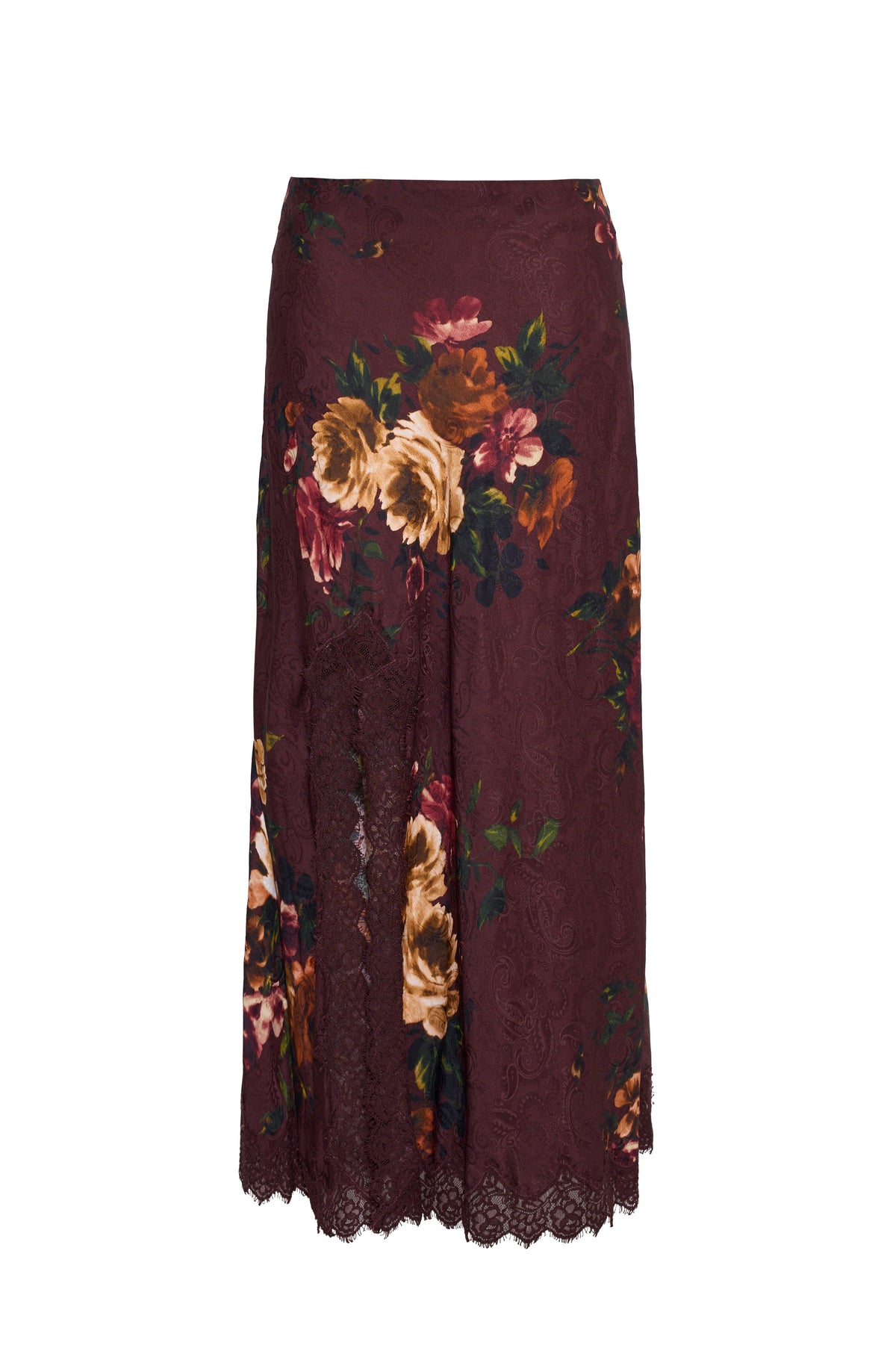Lou Silk Viscose Skirt