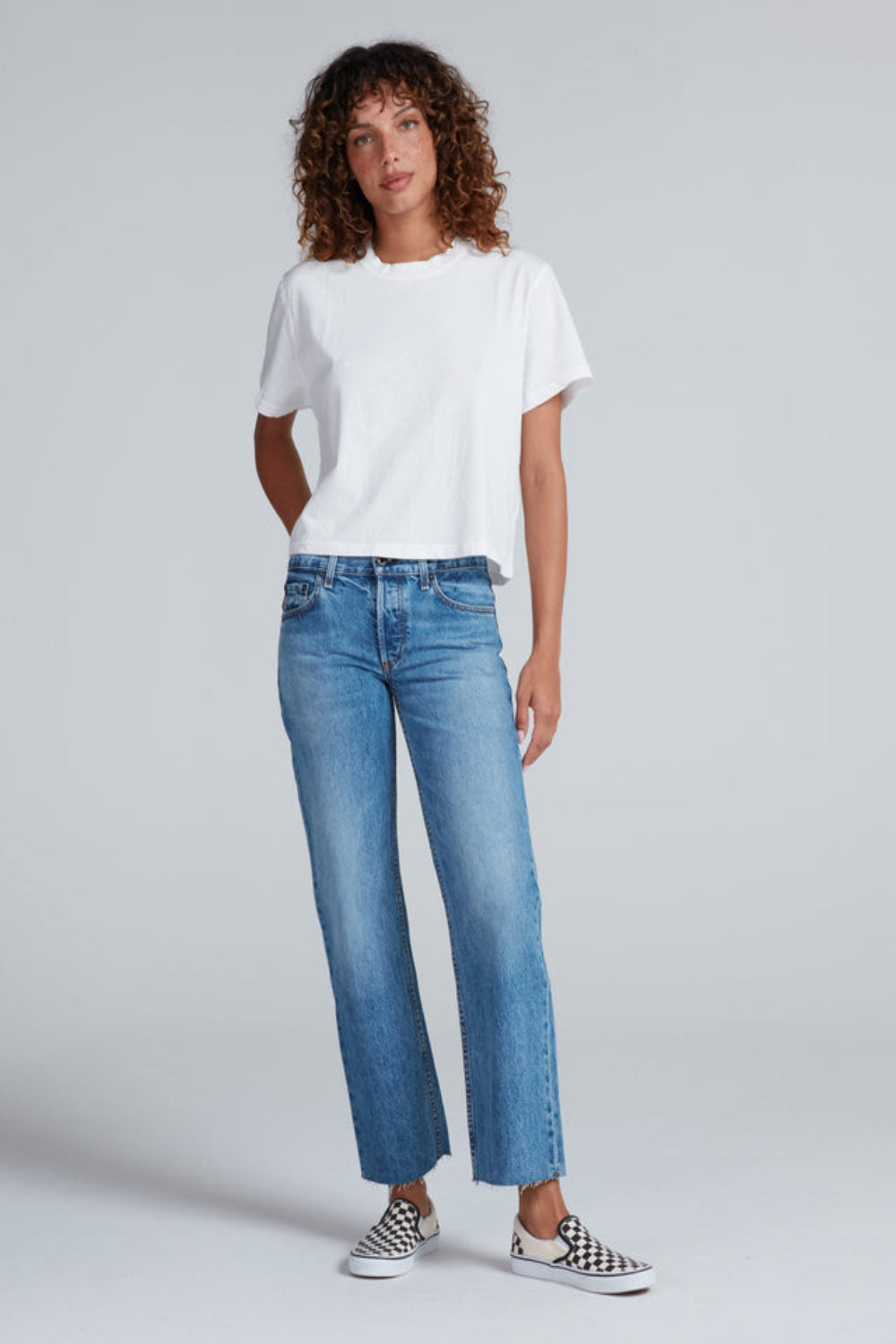 Low Rise Straight Pant