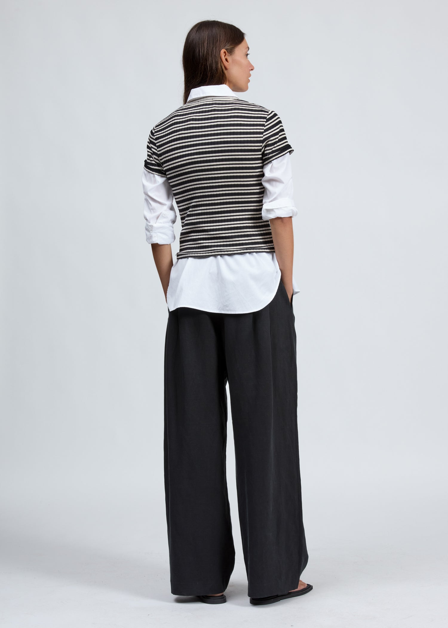 Luca Stripe Contrast Tee