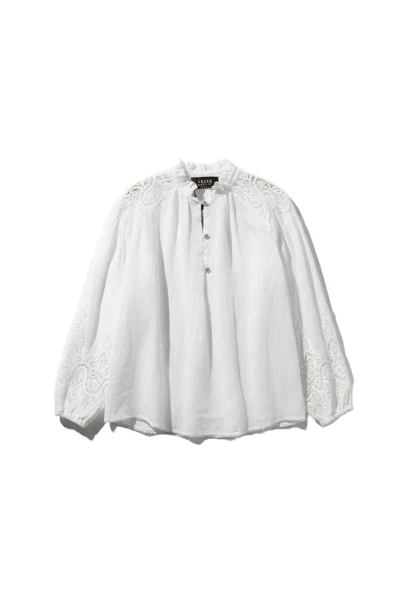 Macramé Ramie Shirt