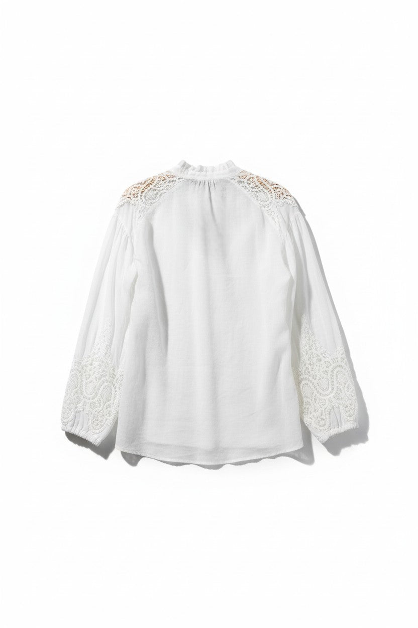 Macramé Ramie Shirt