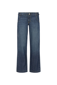 AMO Denim Margot Trouser in Freeze - plain product shot