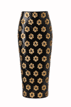 Noir Marigold Liza Skirt - Black Marigold