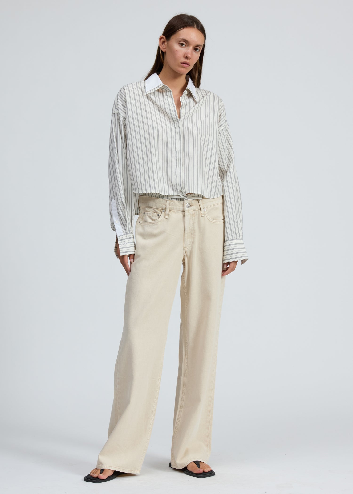 Marin Stripe Layered Shirt