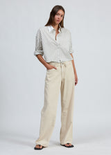 Marin Stripe Layered Shirt