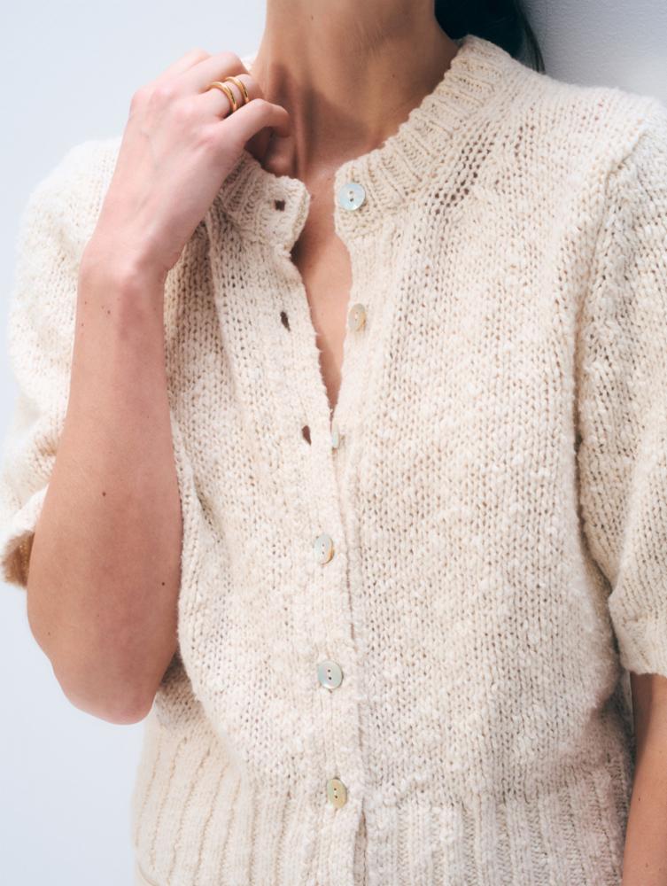 MARLED COTTON BLEND TOP