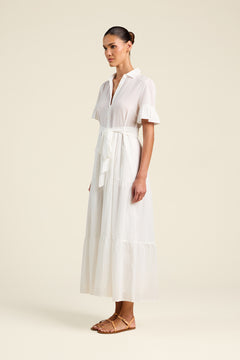Martine Dress White