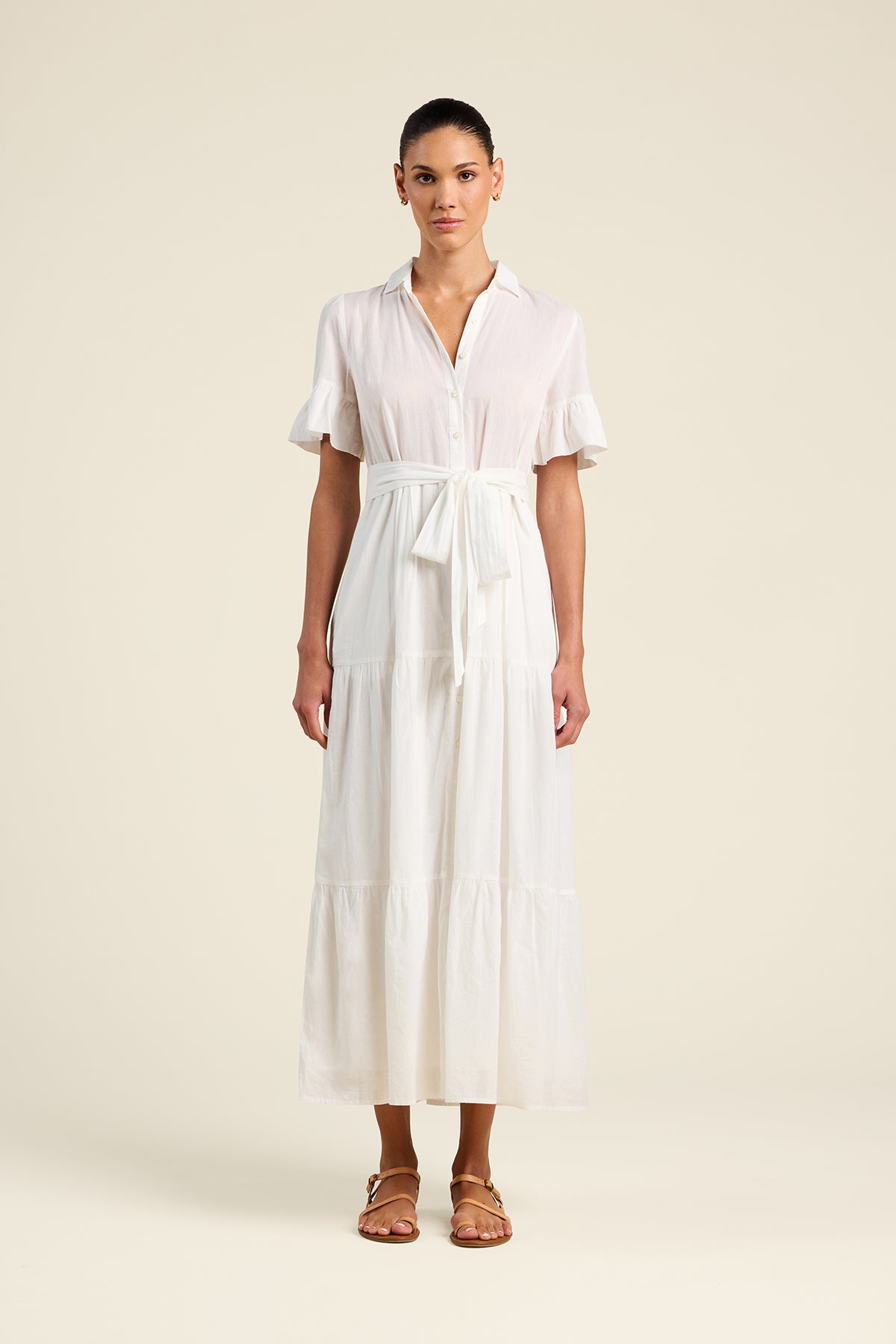 Martine Dress White