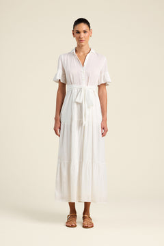 Martine Dress White