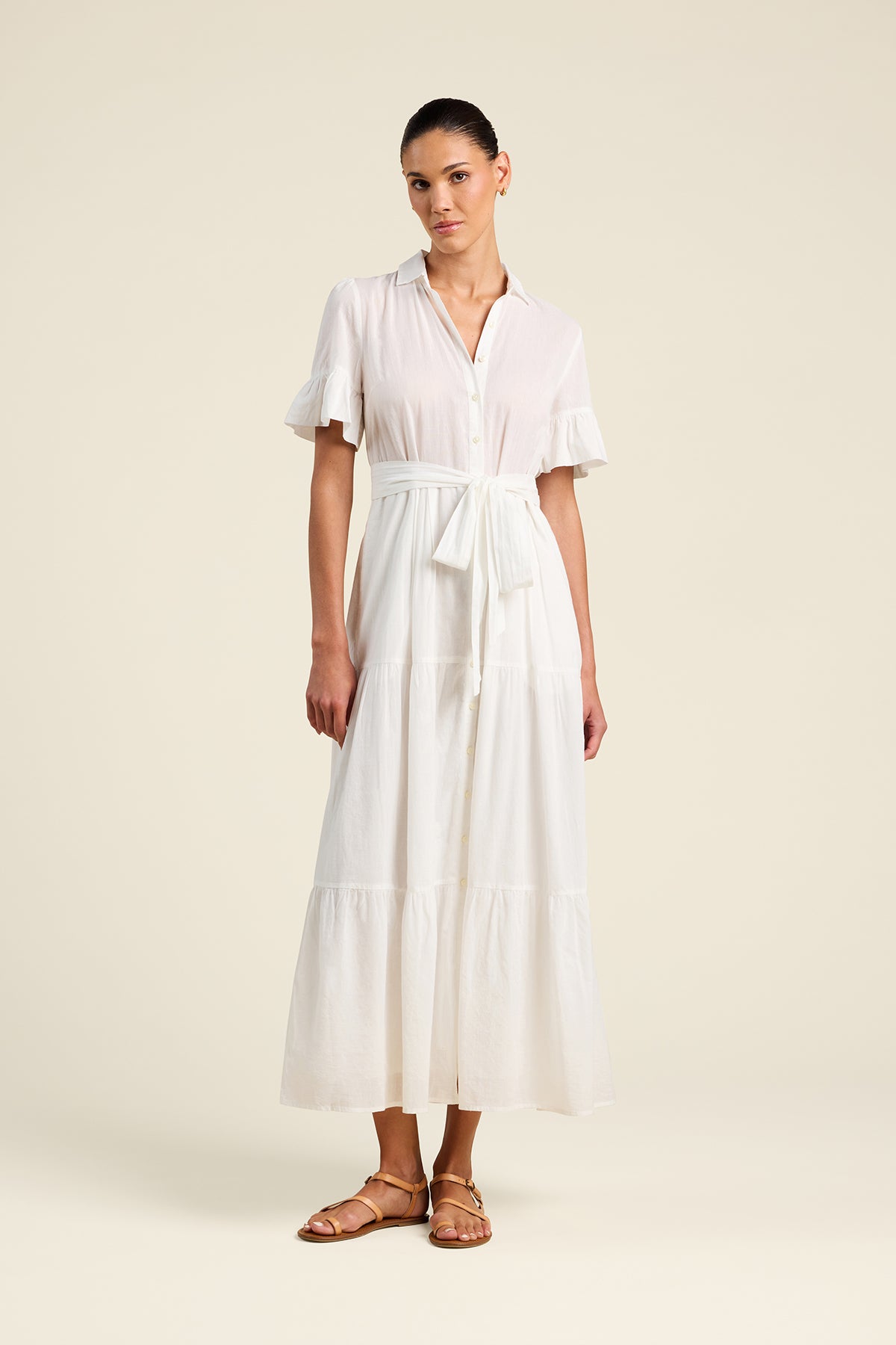 Martine Dress White