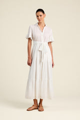 Martine Dress White