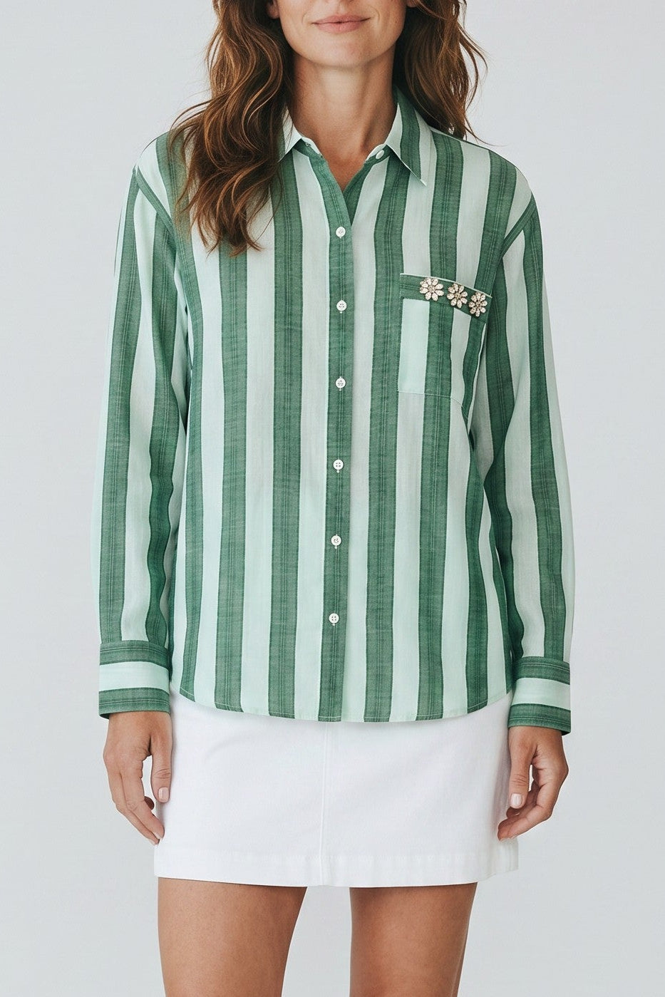 Matcha Broach Shirt