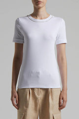 Microrib Jersey Tee