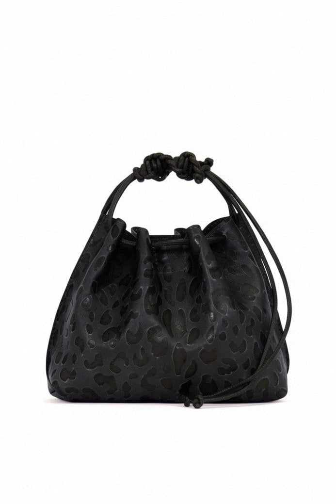 Mini Drawstring Leather