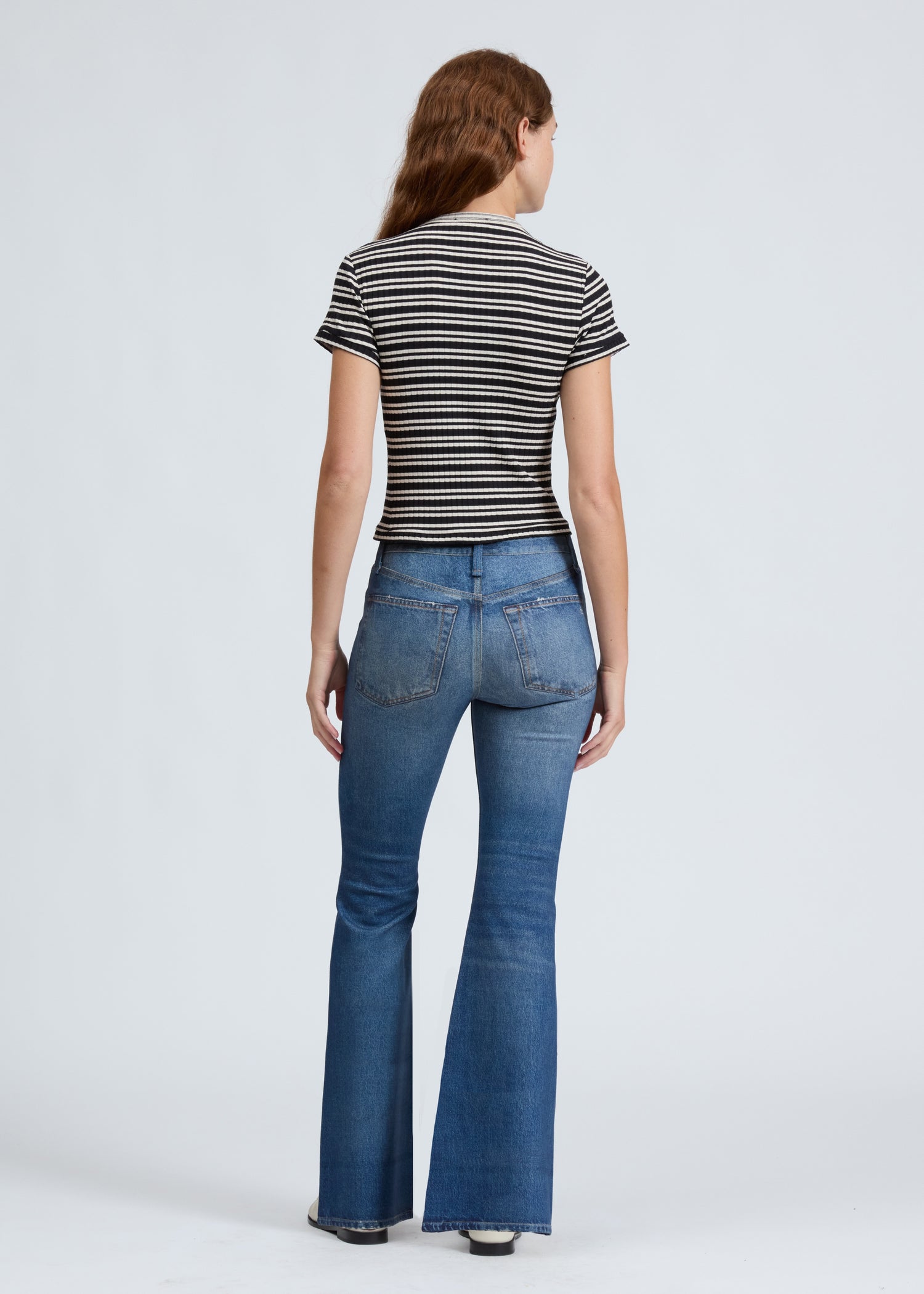 Miramar Ponte Dahlia Mid Rise Flare