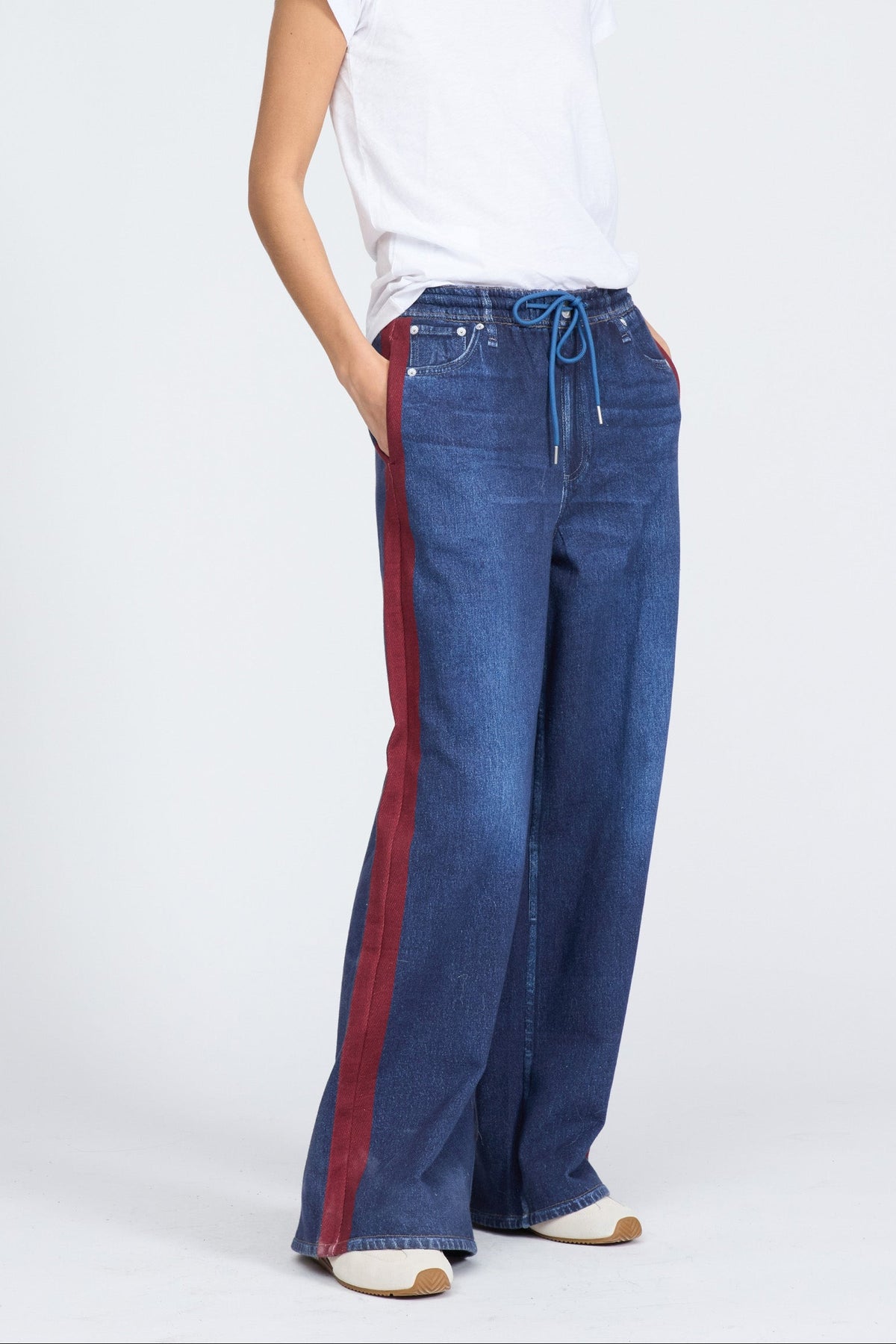 Miramar Sport Stripe Track Pants