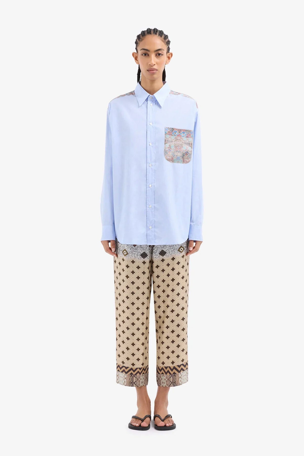 Mixed Media Shirt