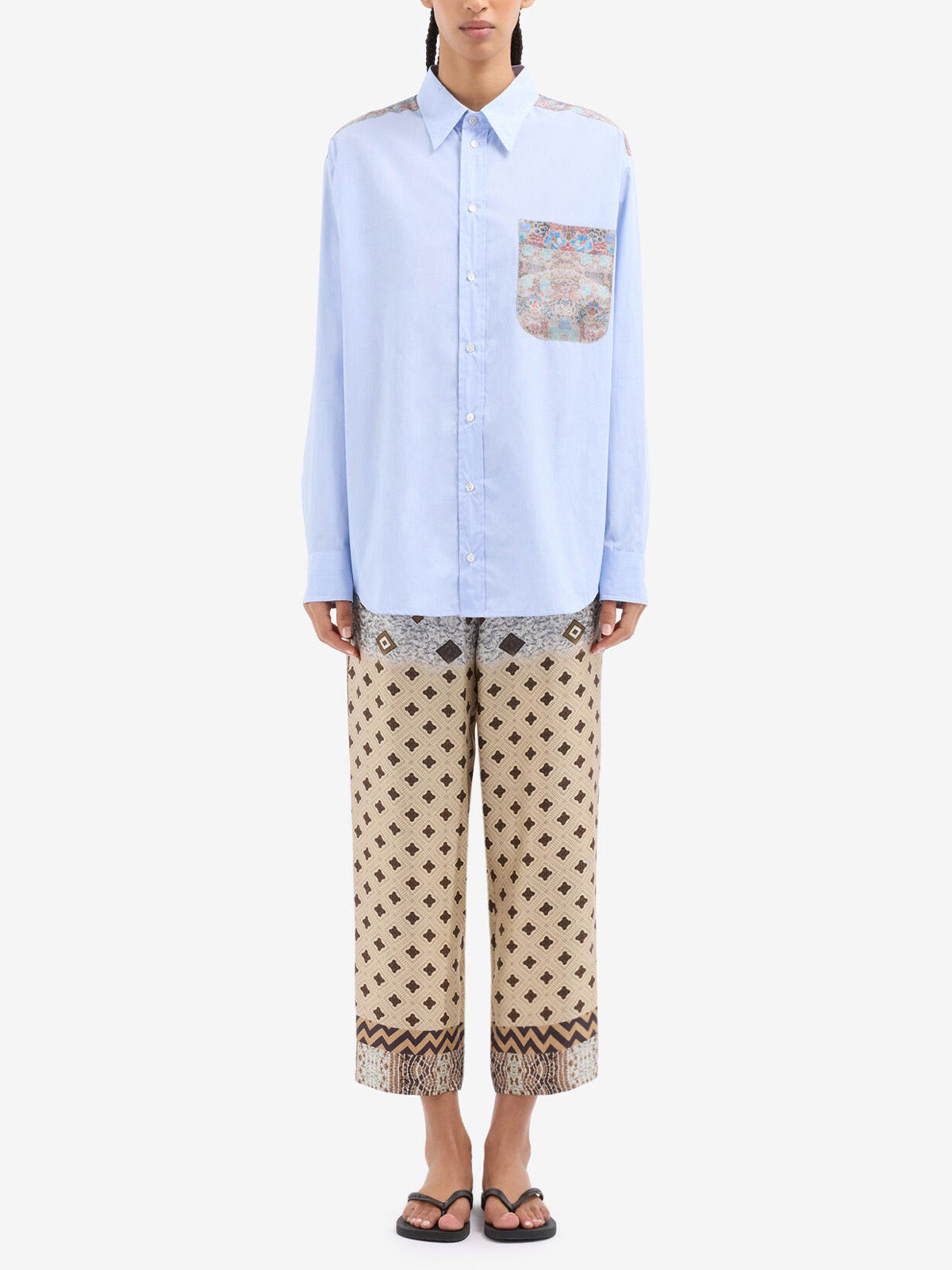 Mixed Media Shirt