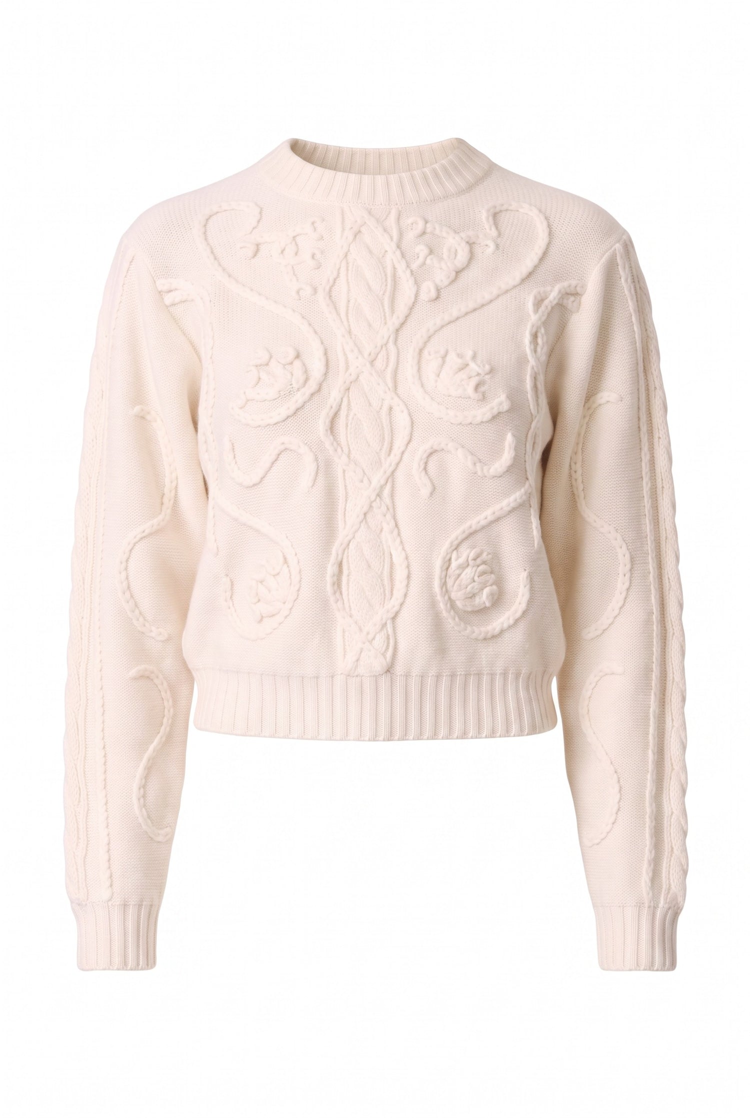 Monina Embroidered Cashmere Sweater