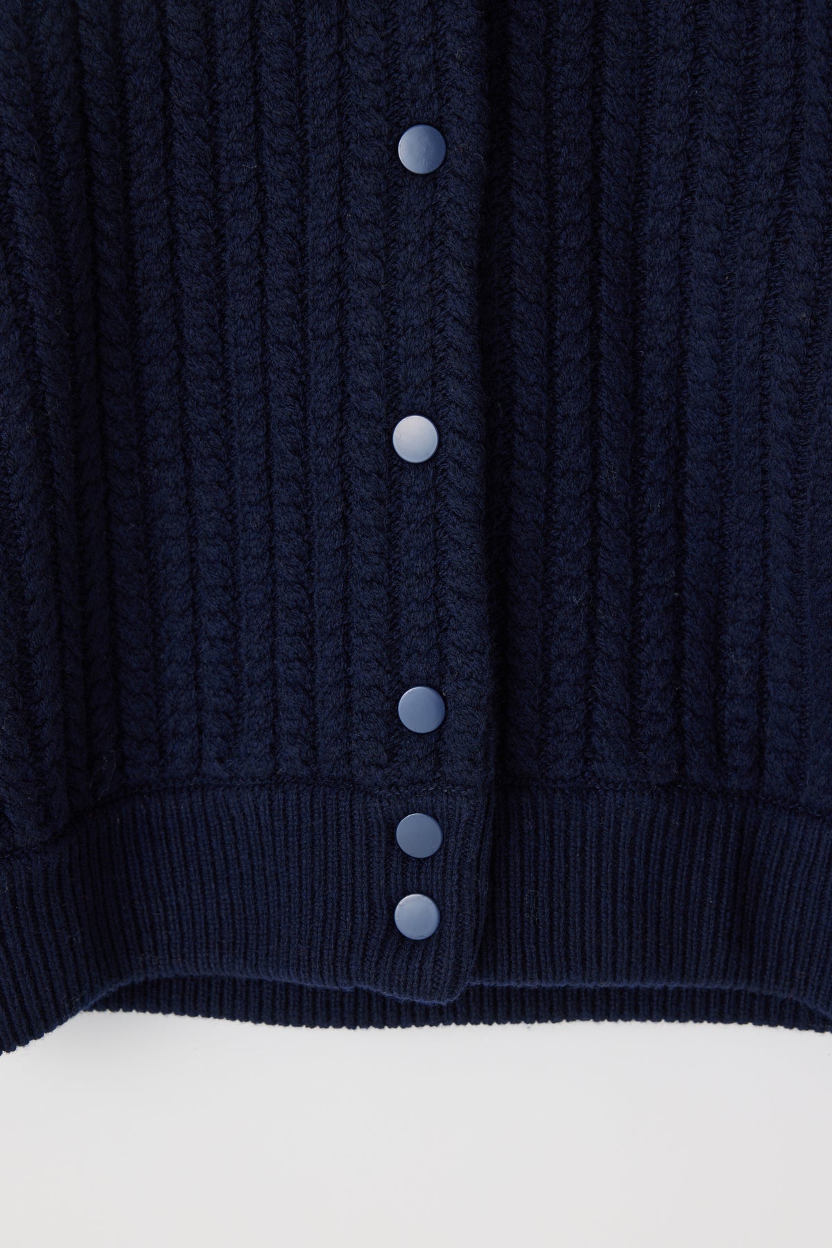 MV CABLE KNIT BLOUSON