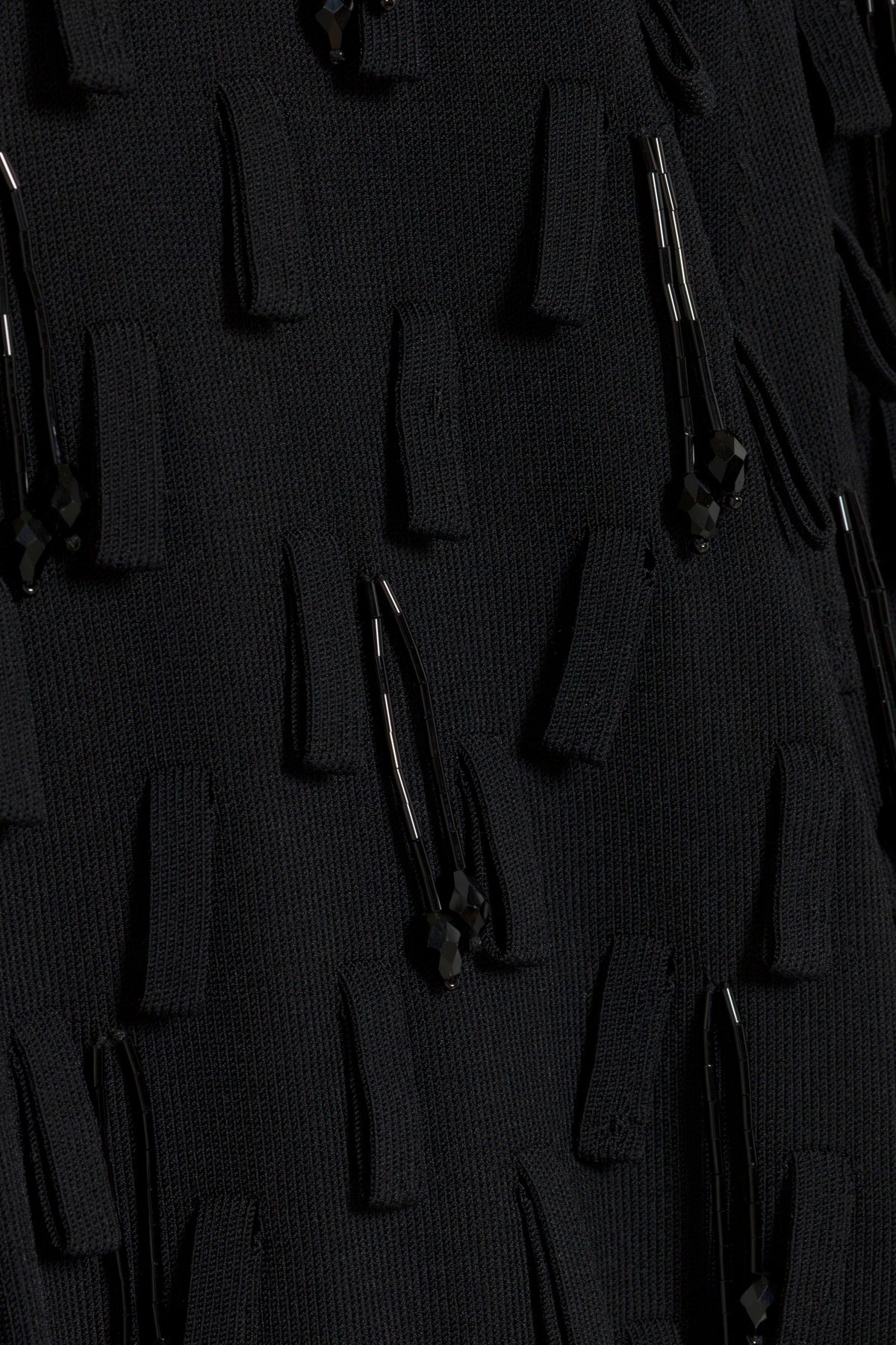 Myra Top in Black - fabric detail - SIMKHAI