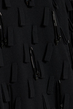 Myra Top in Black - fabric detail - SIMKHAI