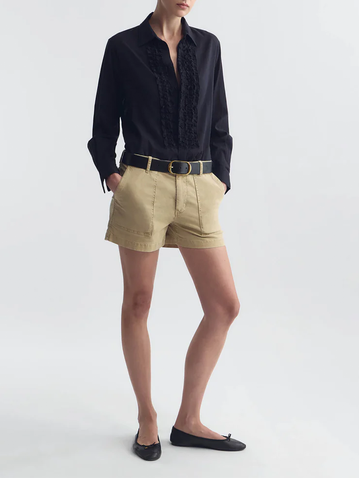 Nathael Ruffle Shirt