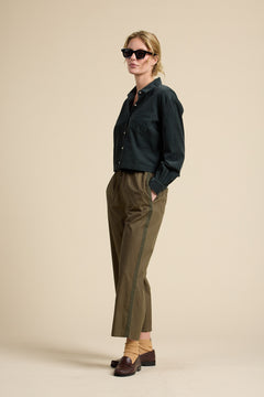  Nessa Shirt Deep Teal Cord
