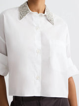 Next Ex Crystal Collar Shirt