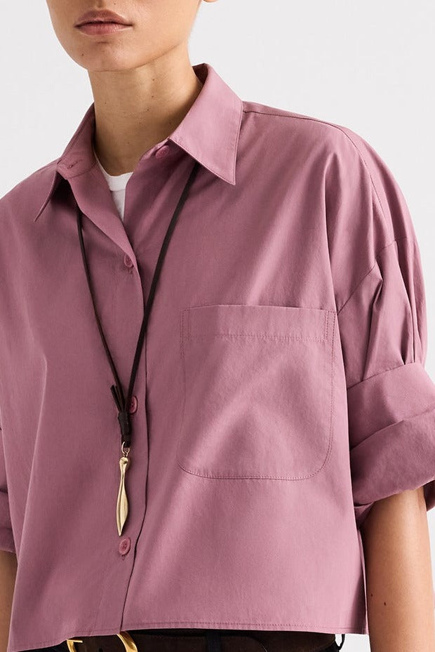 Next Ex Shirt Plum - front
