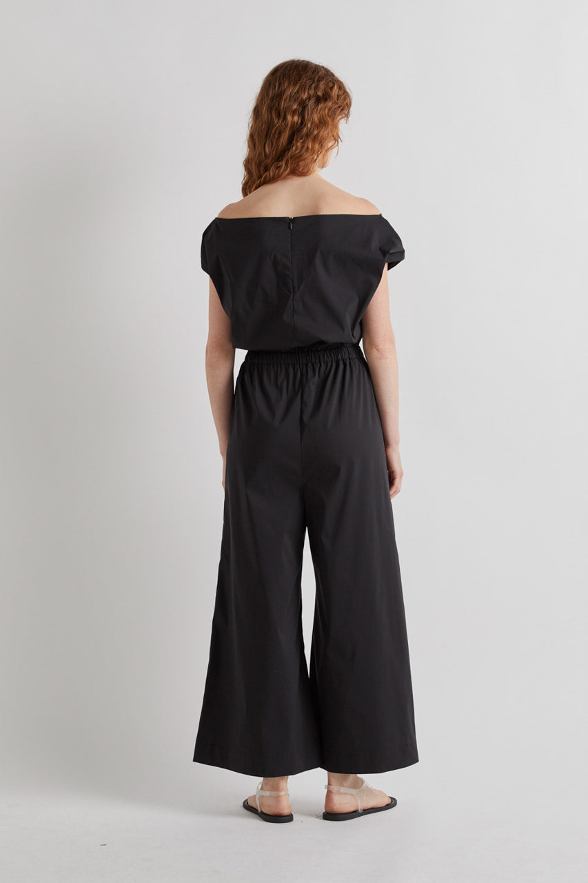 Women’s Cotton Blend Stretch Jumpsuit