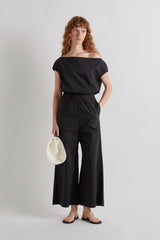 Women’s Cotton Blend Stretch Jumpsuit
