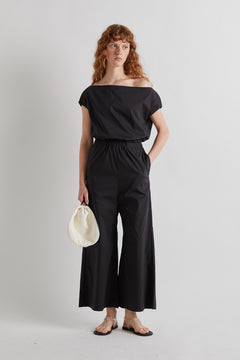 Women’s Cotton Blend Stretch Jumpsuit