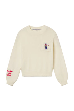 Oksana Sweater Antique White